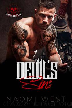 Devil's Sins: A Motorcycle Club Romance (Blazing Angels MC) (Outlaw Biker Brotherhood) by Naomi West