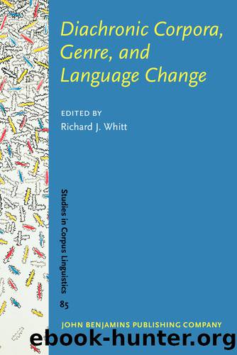 Diachronic Corpora, Genre, and Language Change by Whitt Richard J.;