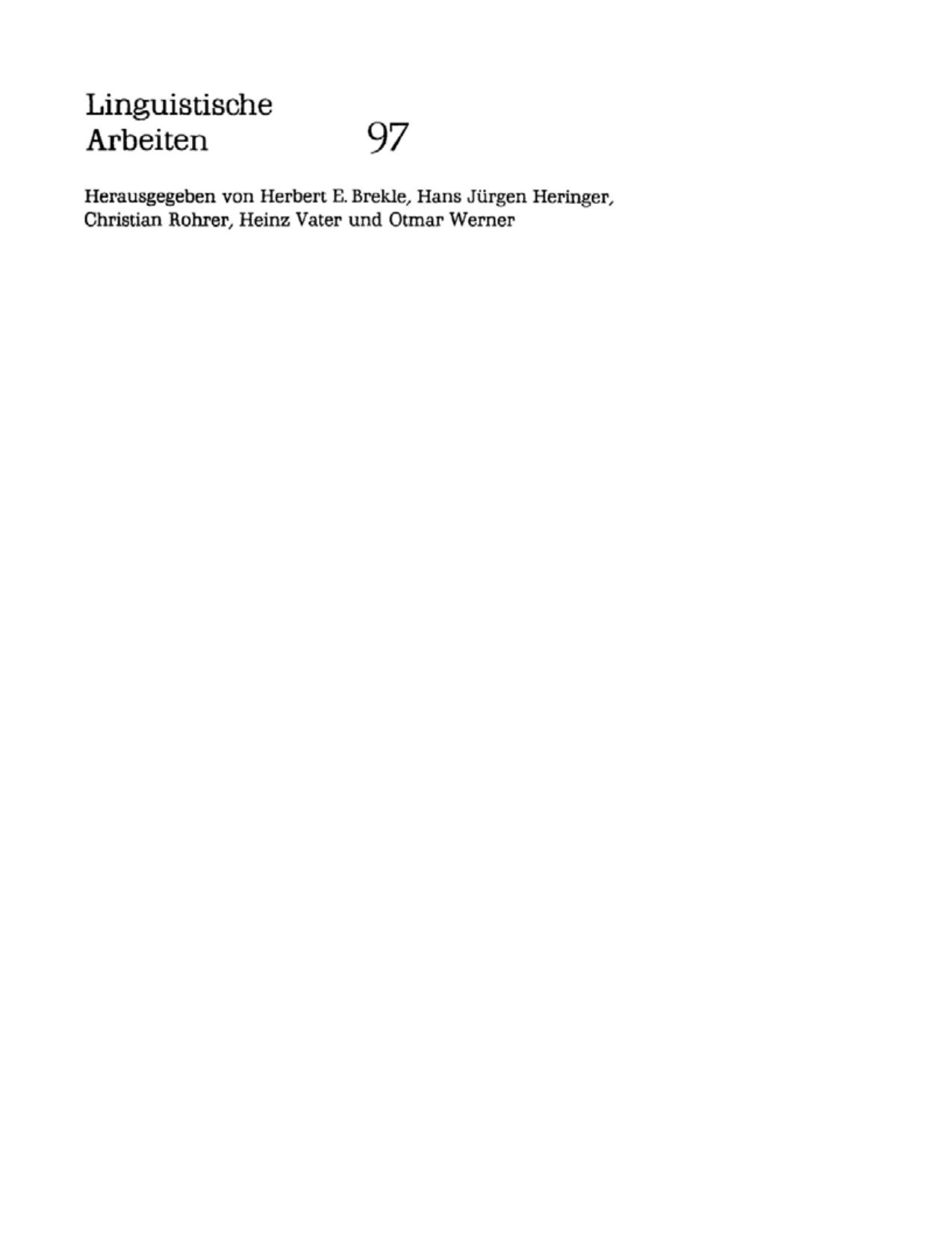 Diachronic Grammar: History of Old and Middle English Subjectless Constructions (Linguistische Arbeiten) by Willy Elmer
