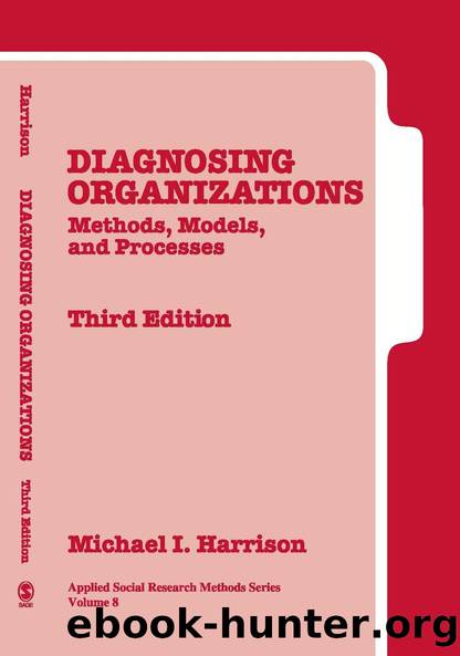 Diagnosing Organizations by Michael I. Harrison