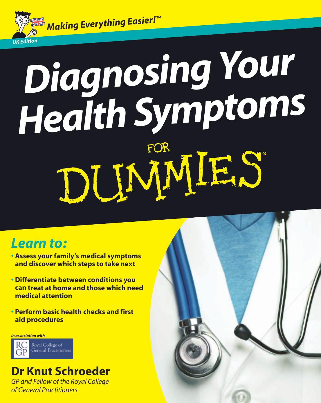 Diagnosing Your Health Symptoms for Dummies by Knut Schroeder