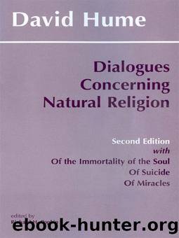 Dialogues Concerning Natural Religion (Hackett Classics) by David Hume
