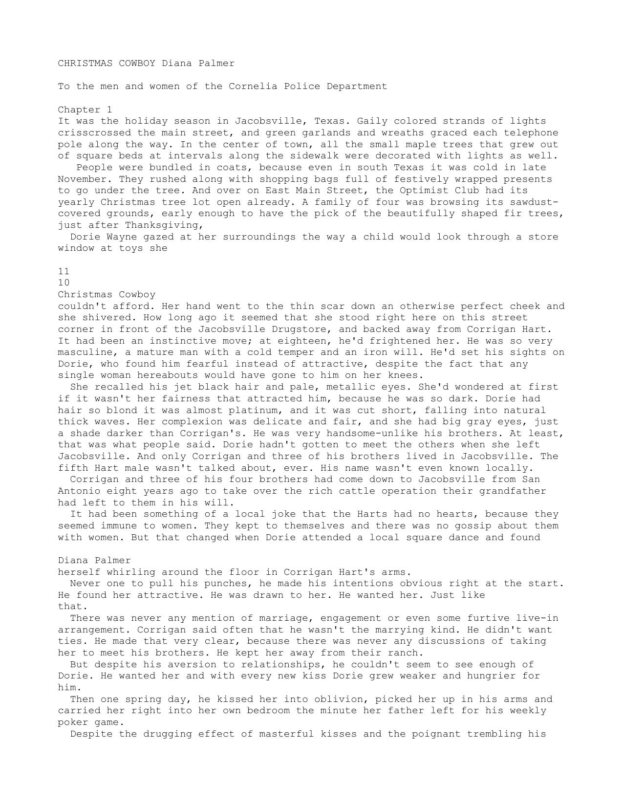 Diana Palmer - Long Tall Texans 19 - Hart Brothers 01 by Christmas Cowboy