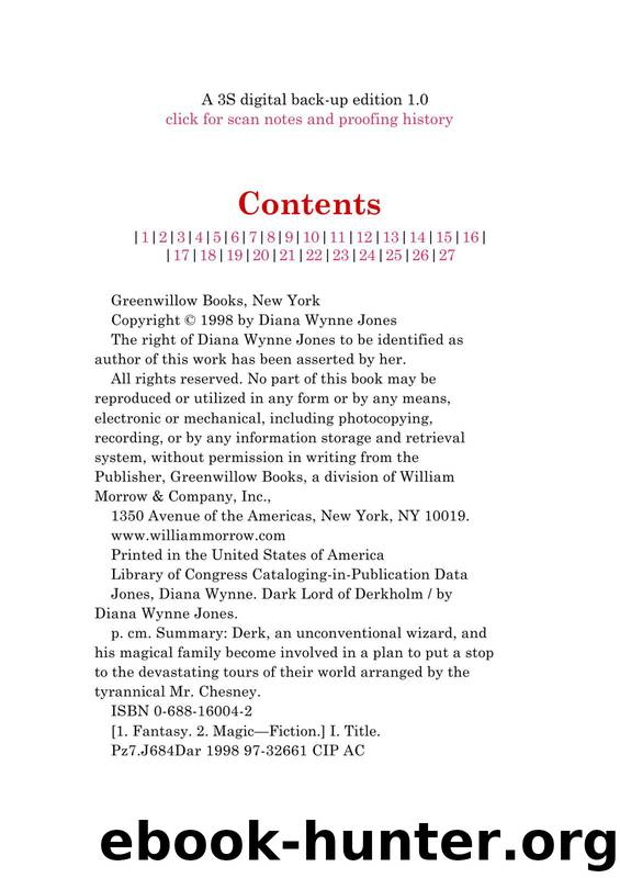 Diana Wynne Jones - Derkholm 01 by Dark Lord of Derkholm