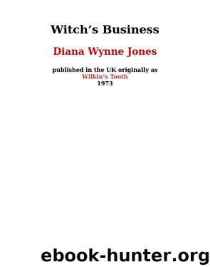 Diana Wynne Jones by Witch's Business
