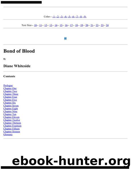 Diane Whiteside - Texas Vampires 01 by Bond of Blood