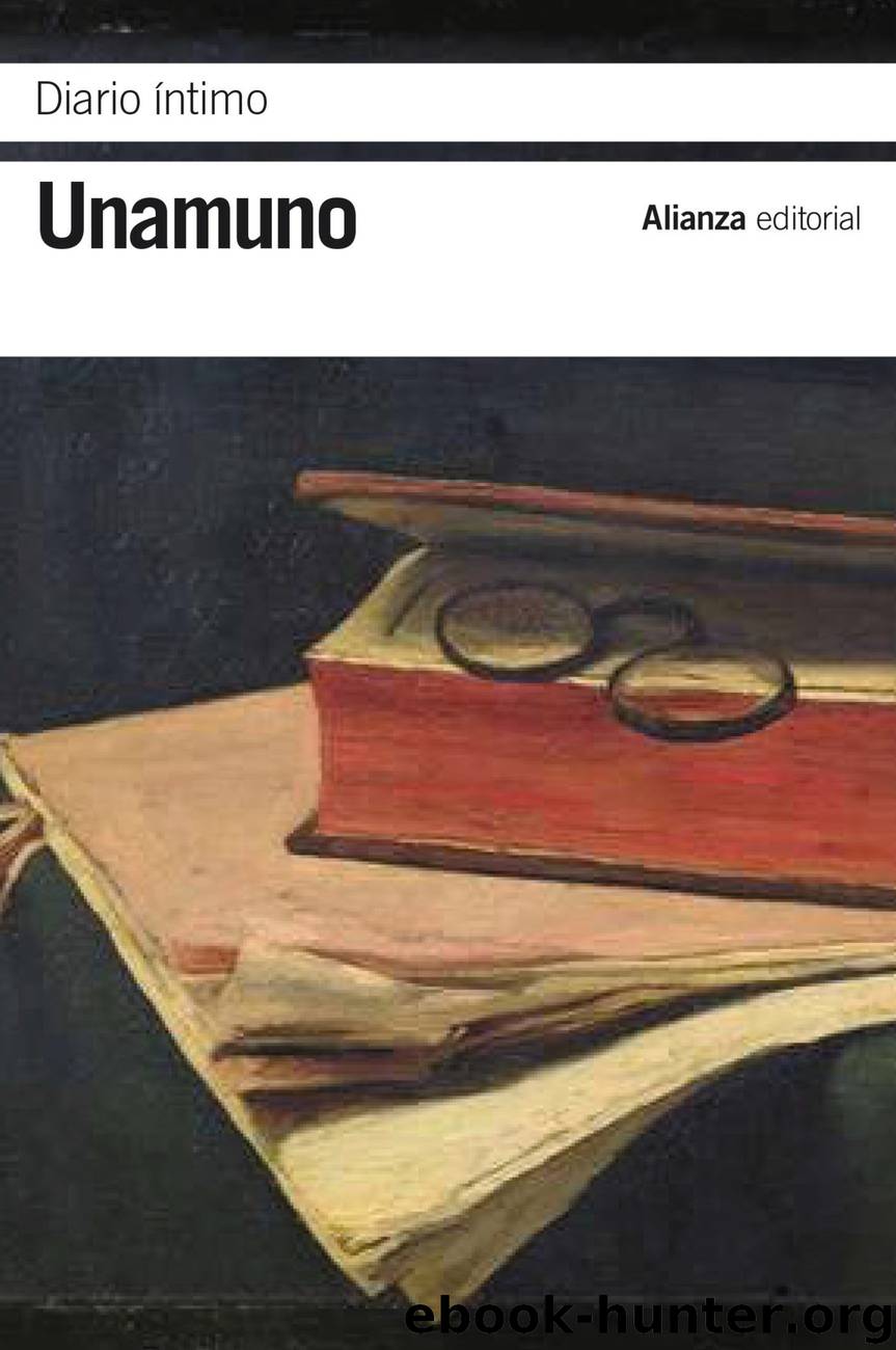 Diario íntimo by Miguel de Unamuno