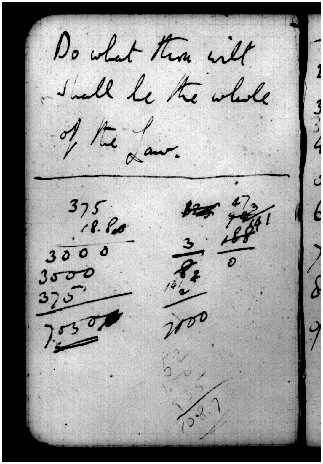 Diary and Notes (Torn Manuscript) by Unknown