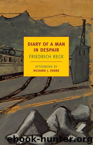 Diary of a Man in Despair by Friedrich Reck