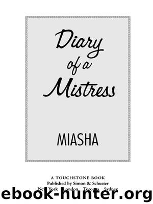 Diary of a Mistress by Miasha