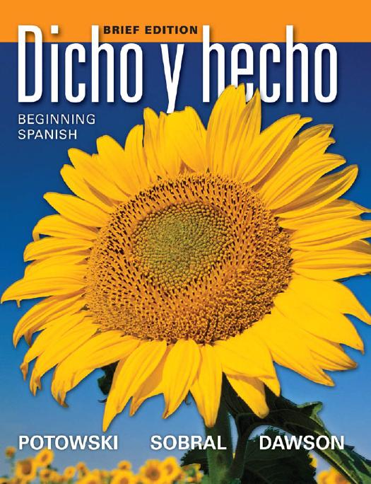 Dicho y hecho: Beginning Spanish by Unknow
