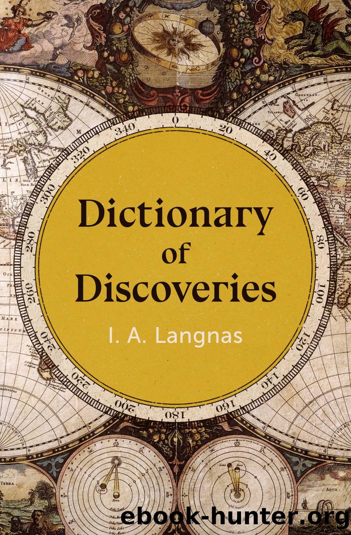Dictionary of Discoveries by I. A. Langnas