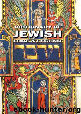 Dictionary of Jewish Lore & Legend by Unterman Alan