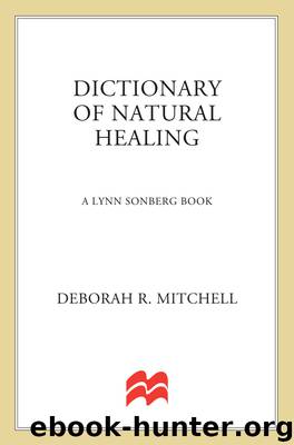 Dictionary of Natural Healing by Deborah R. Mitchell