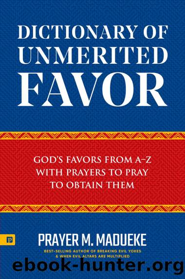 Dictionary of Unmerited Favor by M. Madueke Prayer
