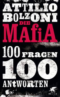 Die Mafia - 100 Fragen 100 Antworten - FAQ Frequently Asked Questions MAFIA by Attilio Bolzoni