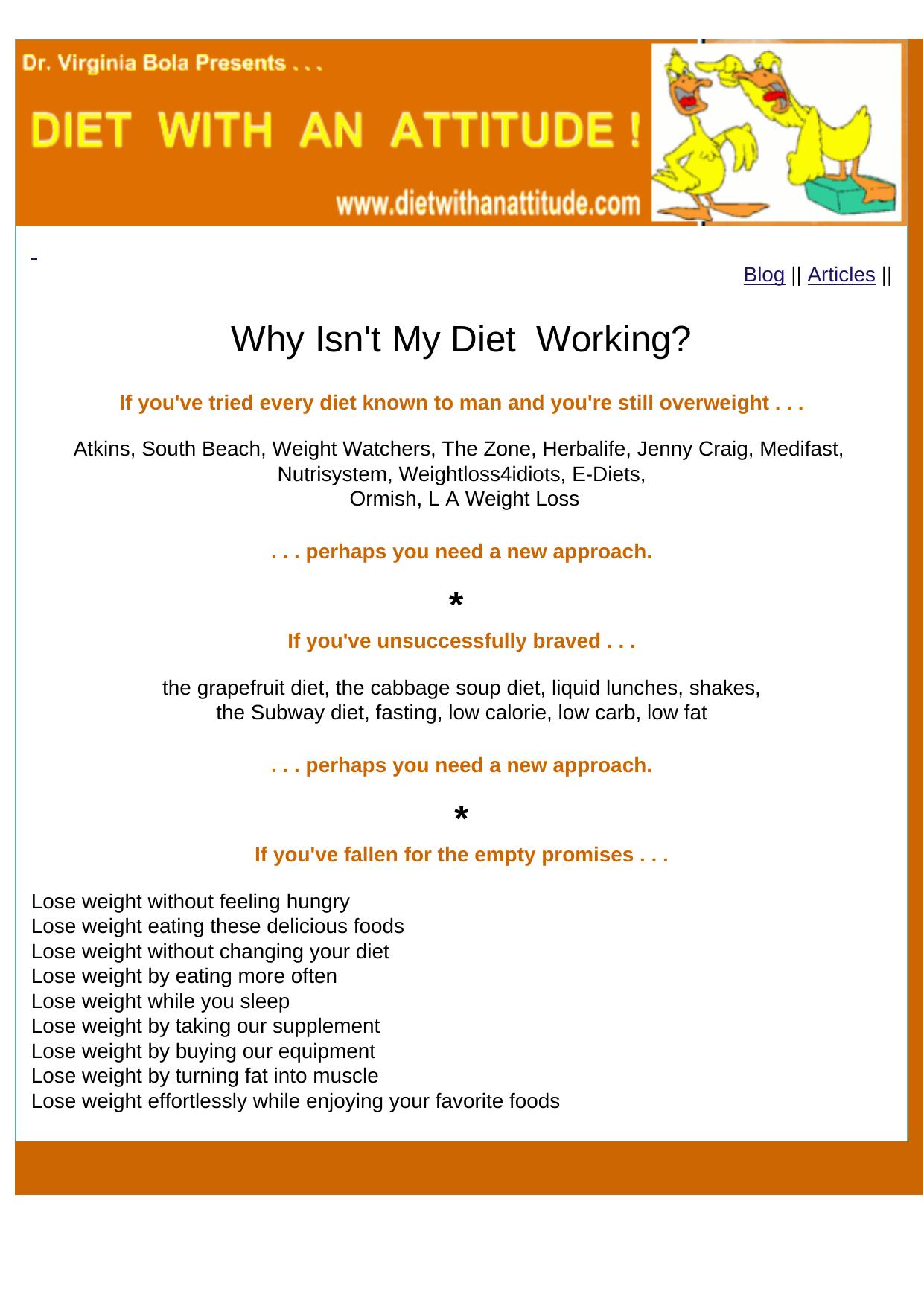 Diet With An Attitude. by Best of Kuszter's Collection