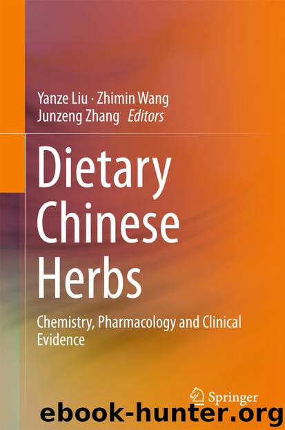 Dietary Chinese Herbs by Yanze Liu Zhimin Wang & Junzeng Zhang