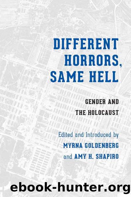 Different Horrors, Same Hell : Gender and the Holocaust by Myrna Goldenberg; Amy Shapiro