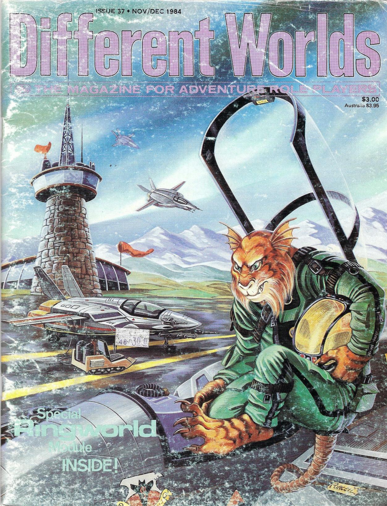 Different Worlds #37 (1984.11-12) by Jose Fernandez