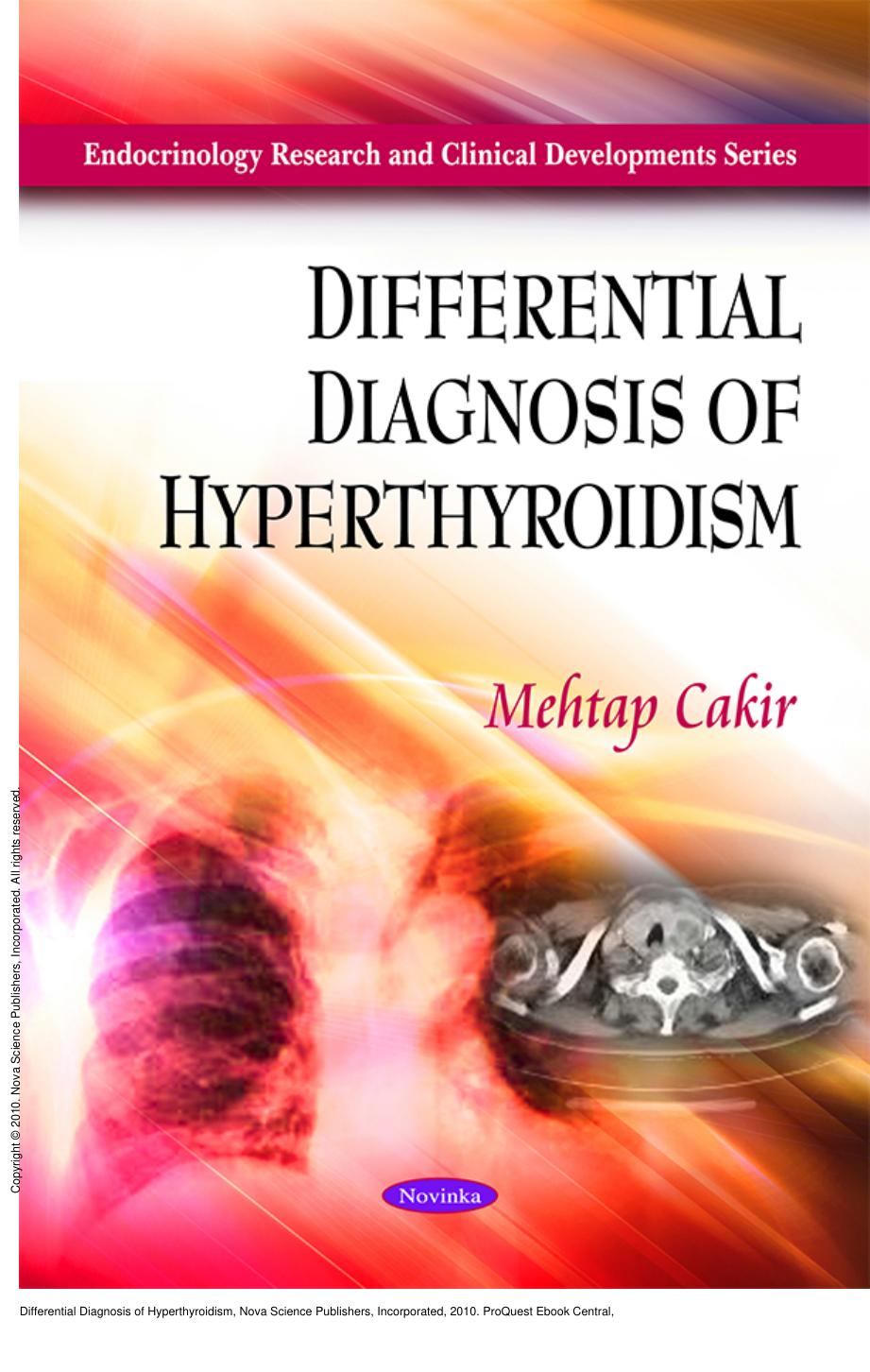 Differential Diagnosis of Hyperthyroidism by Mehtap Cakir