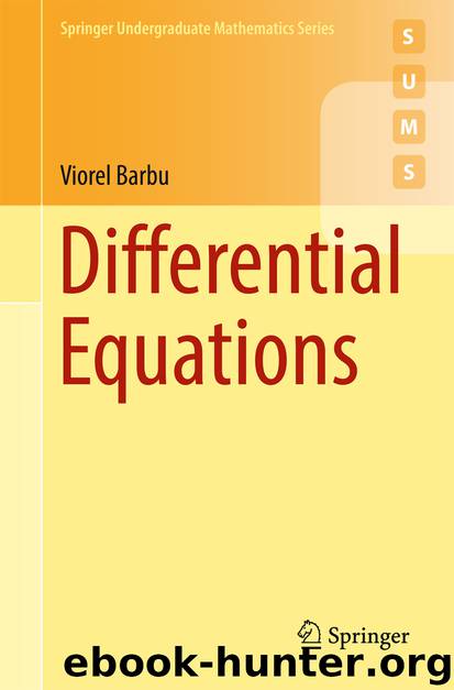 Differential Equations by Viorel Barbu