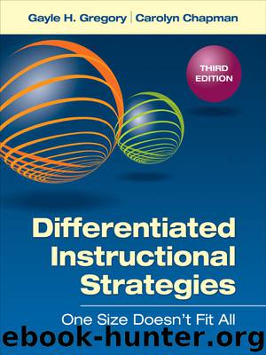 Differentiated Instructional Strategies One Size Doesnt’t Fit All by Gayle H. Gregory & Carolyn Chapman