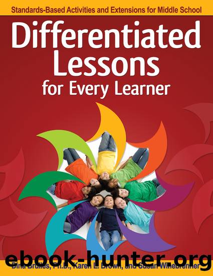 Differentiated Lessons for Every Learner by Dina Brulles
