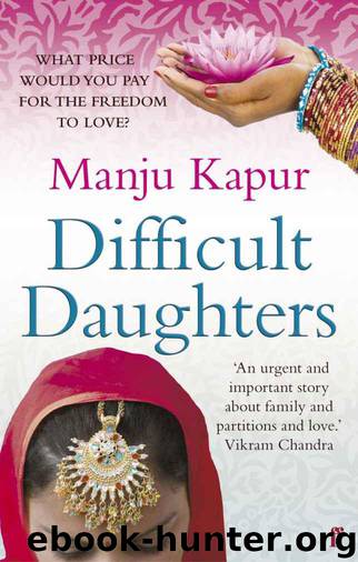 Difficult Daughters by Kapur Manju