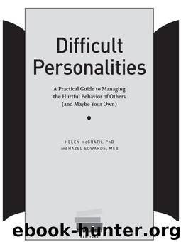 Difficult Personalities by Helen McGrath