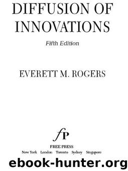 Diffusion of Innovations by Rogers Everett M