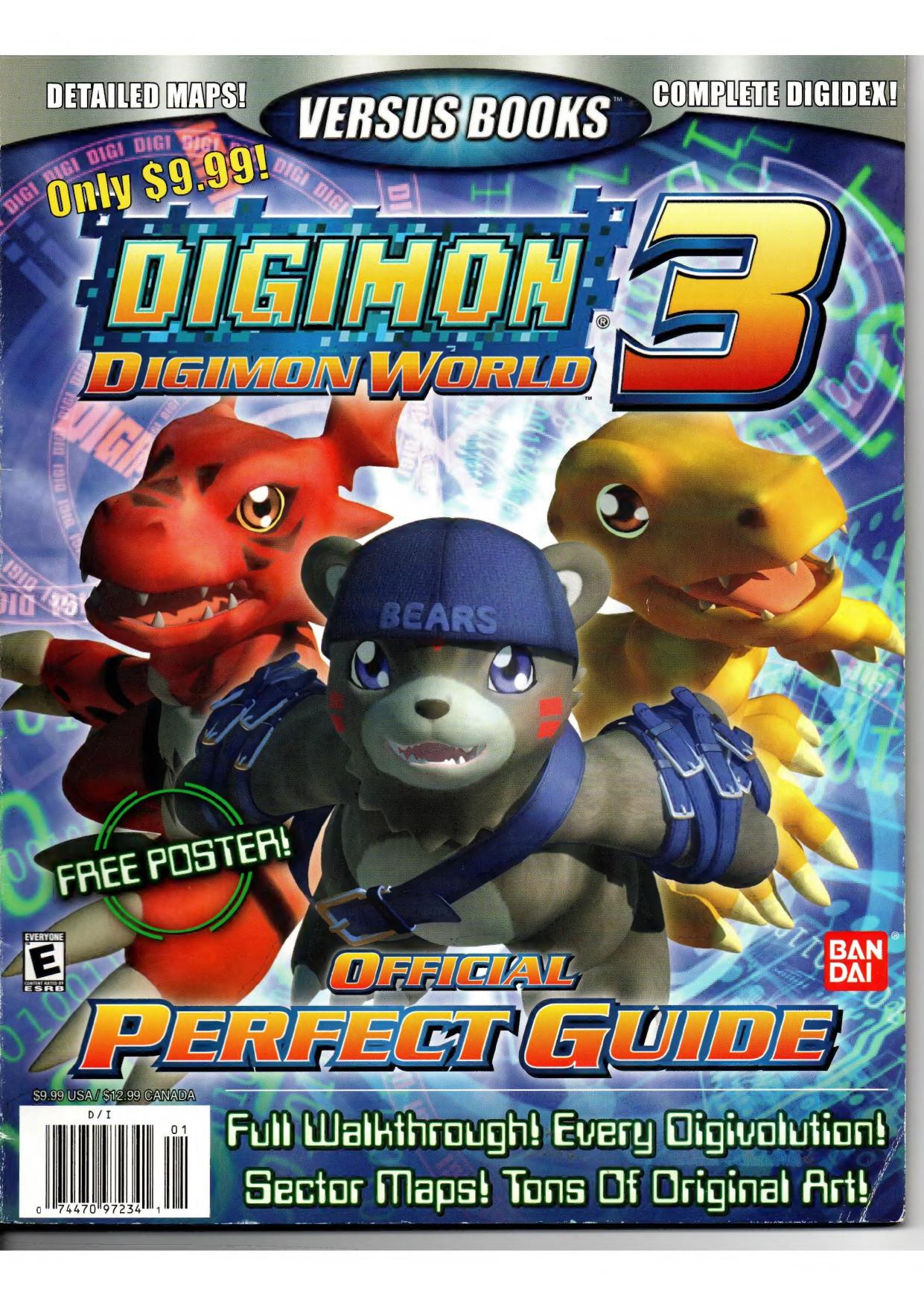 Digimon World 3 Versus Books Official Perfect Guide by Unknown