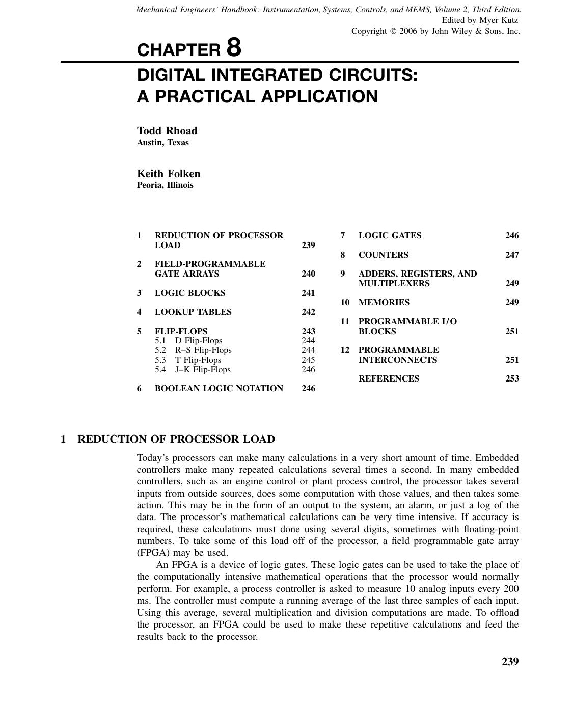 Digital Integrated Circuits: A Practical Application by penta
