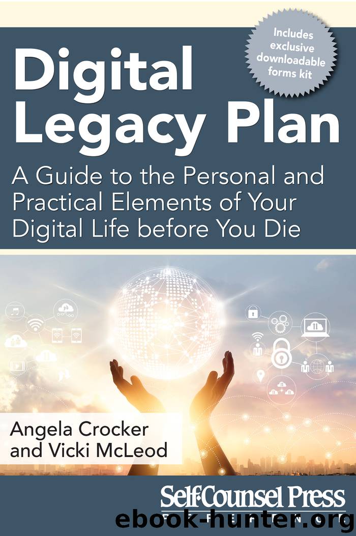 Digital Legacy Plan by Angela Crocker & Vicki Mcleod