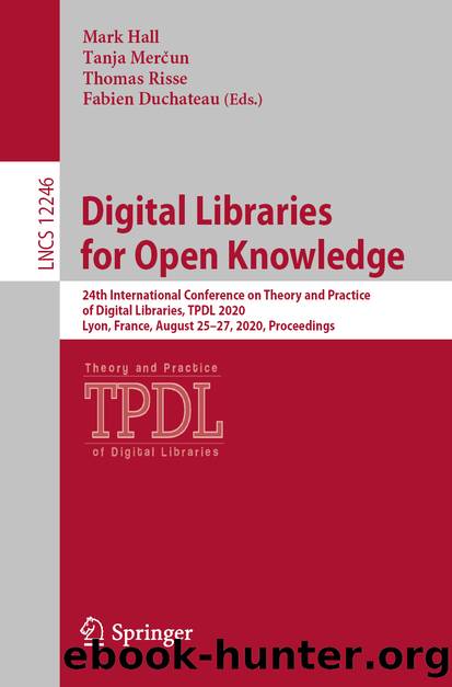 Digital Libraries for Open Knowledge by Unknown