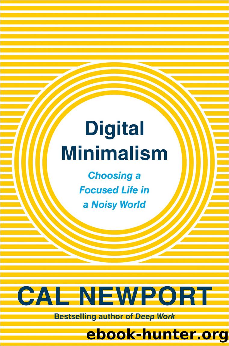 Digital Minimalism by Cal Newport