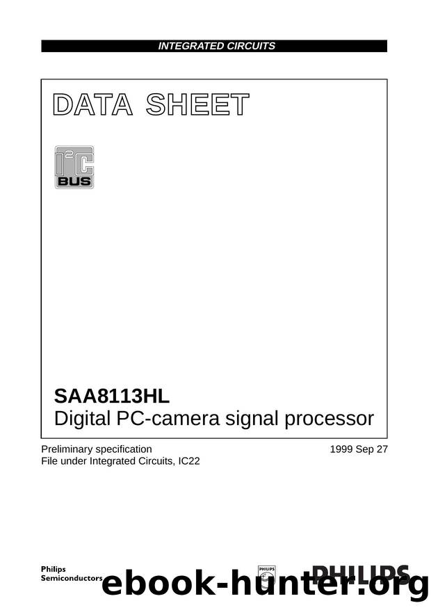 Digital PC-camera signal processor by Philips Semiconductors