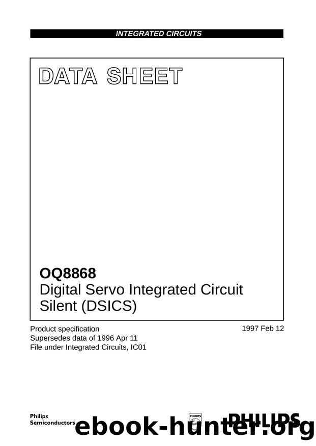 Digital Servo Integrated Circuit Silent (DSICS) by Philips Semiconductors