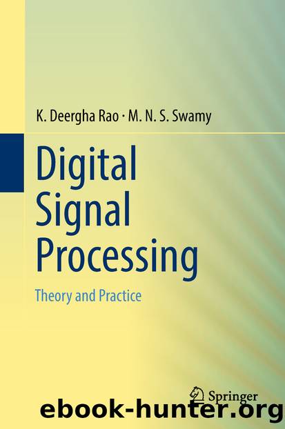 Digital Signal Processing by K. Deergha Rao & M.N.S. Swamy