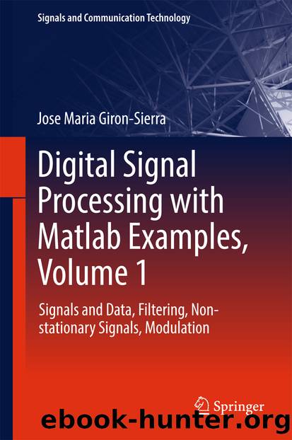Digital Signal Processing with Matlab Examples, Volume 1 by Jose Maria Giron-Sierra