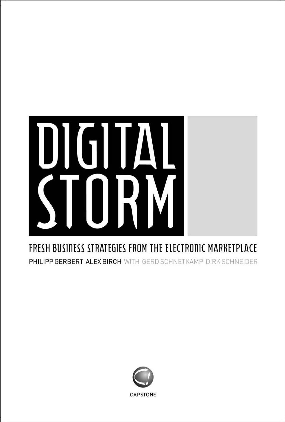 Digital Storm: Fresh Business Strategies from the Electronic Marketplace by Philipp Gerbert Alex Birch