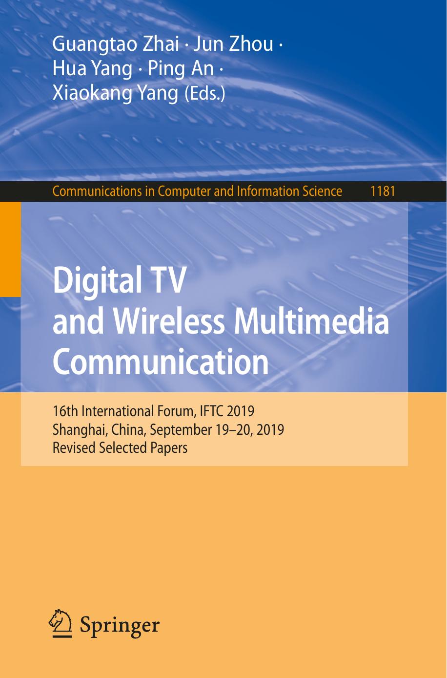 Digital TV and Wireless Multimedia Communication by Unknow