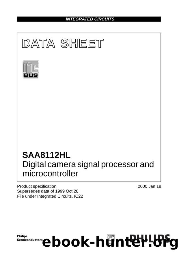 Digital camera signal processor and microcontroller by Philips Semiconductors