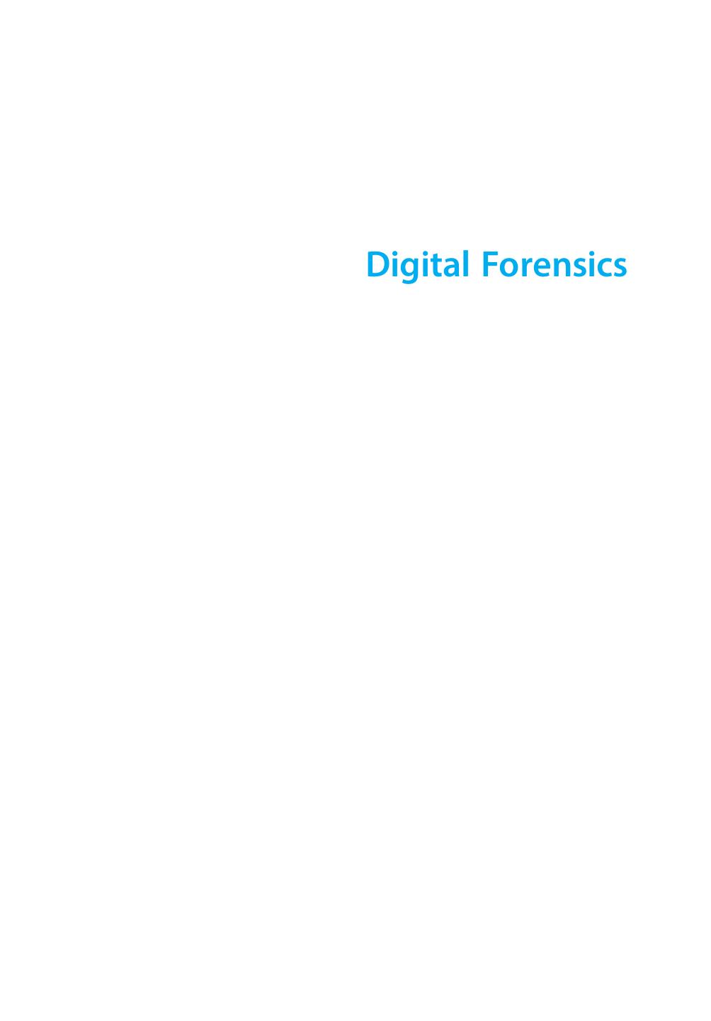 Digital forensics: An academic introduction by 4<8=8AB@0B>@