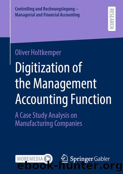 Digitization of the Management Accounting Function by Oliver Holtkemper