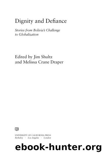Dignity and Defiance by Jim Shultz & Melissa Crane Draper