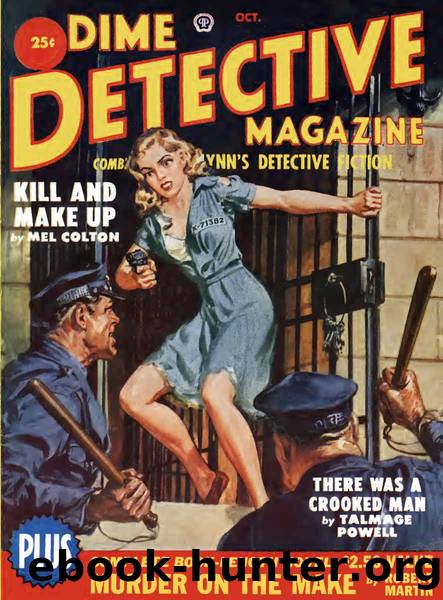 Dime Detective Magazine October 1950 by unknow