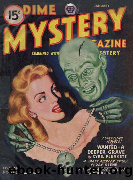 Dime Mystery Magazine January 1946 by Keene Day & Fischer Bruno & Plunkett Cyril & Marvin Tom & Powell Talmage & Cox William R