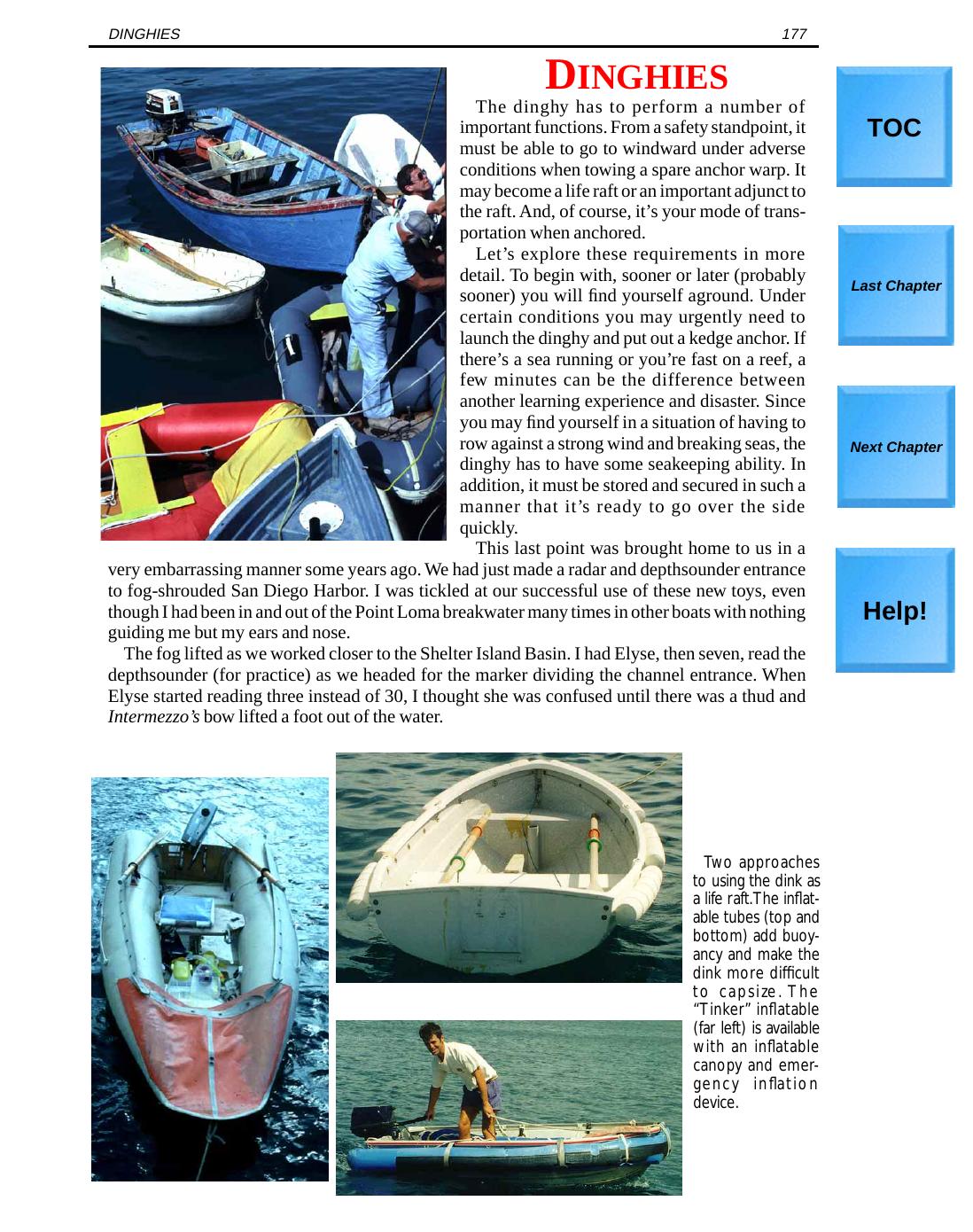 Dinghies; Electronics (2 chapters) by Dashew & Dashew
