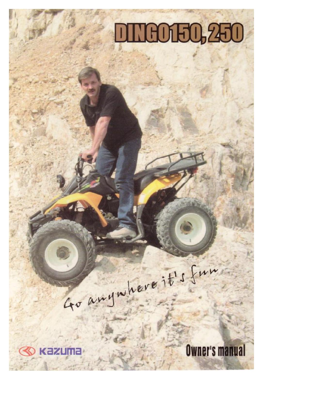Dingo 150-250 Manual.pdf by Owner